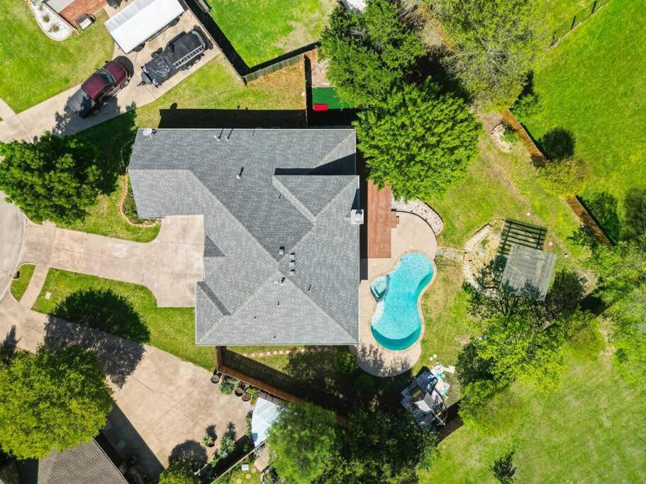 Wellness Oasis 5Br W Pool + Huge Yard + Fire Pit Vila Sachse Exterior foto